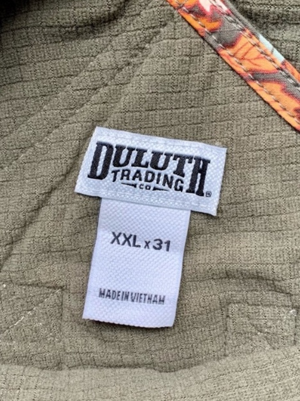 NWT Duluth XXL x31L Heirloom Gardening Lined Bib Overalls Loden Autumn Leaves - Picture 6 of 10